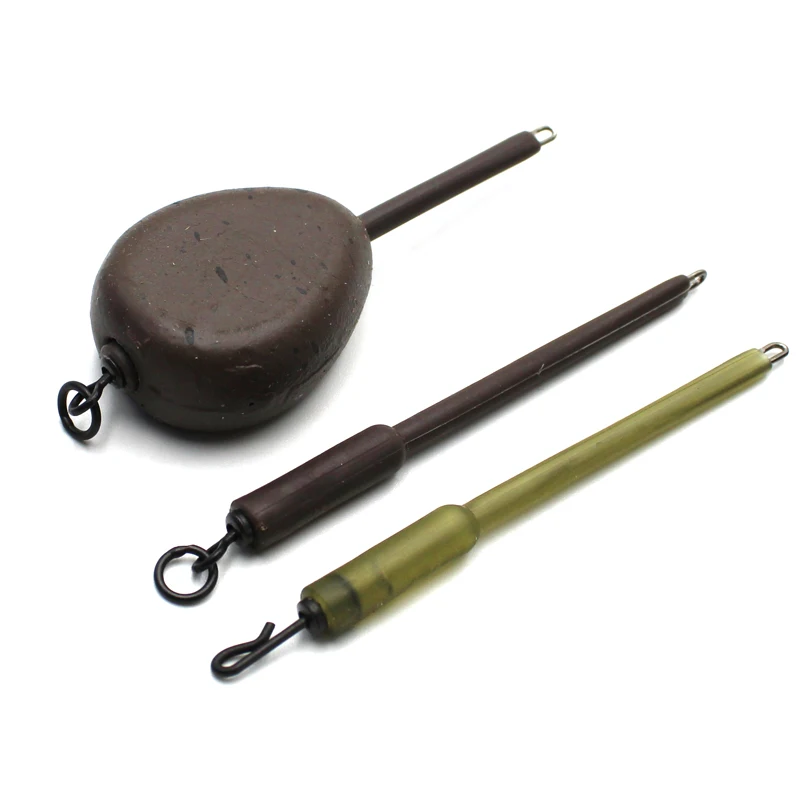 8PCS Karpfen Angeln Zubehör QC PVA Tasche Vorbauten Schnell Ändern Lange für Karpfen Haar Rig Werkzeug Karpfen Grob Methode feeder Angelgerät – Detail 3