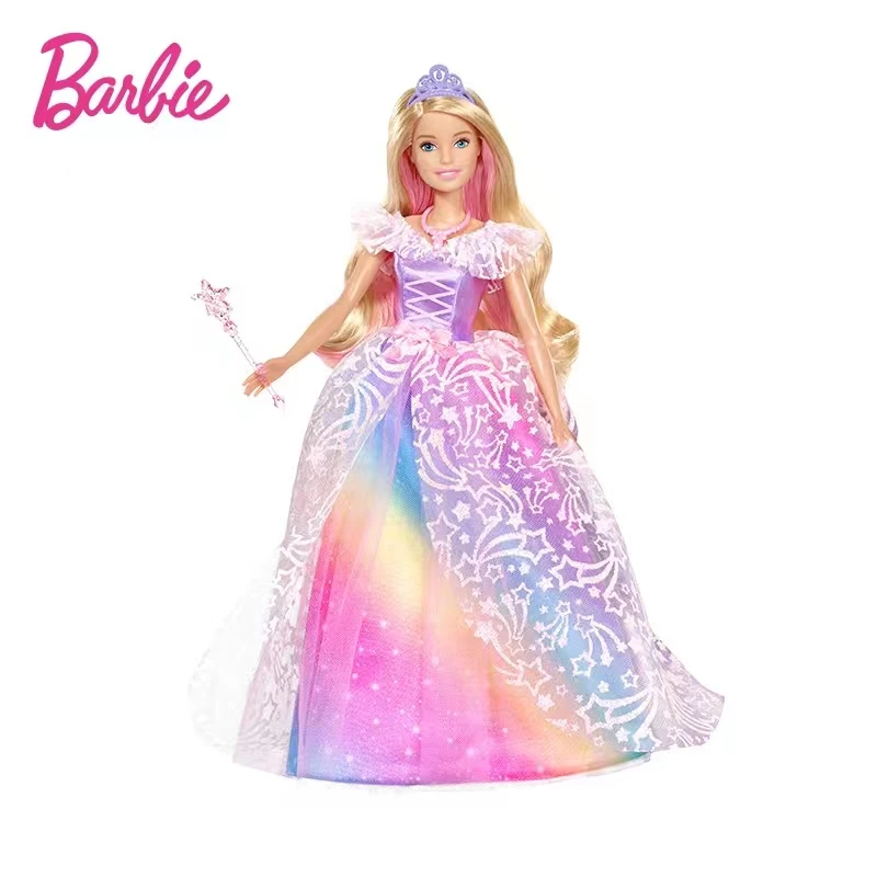 

Barbie Royal Ball Princess Barbie Doll Fashion Collection Collectors Movable Dolls Children's Interactive Toys Birthday Gifts