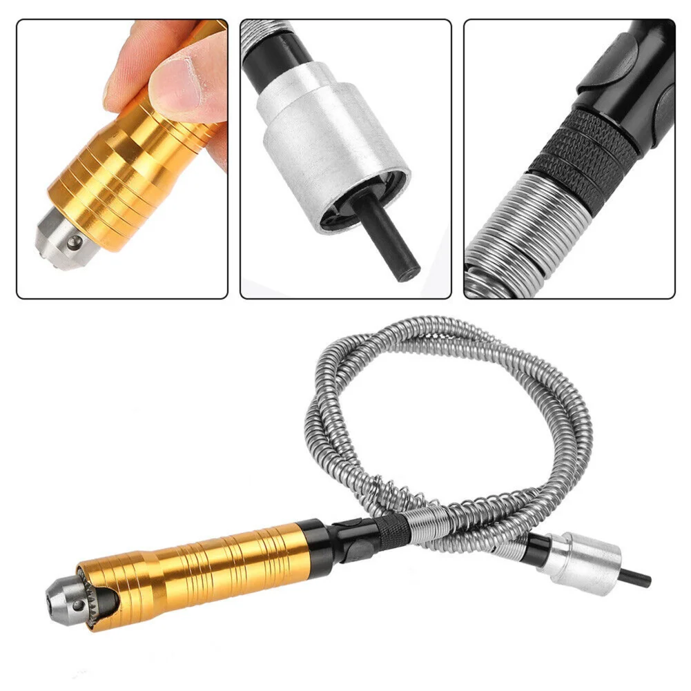 Engraver Flexible Shaft 6mm Flex Shaft Handpiece Power Tool Electric Drill Handle Chuck Separate Mini Grinder Accessories