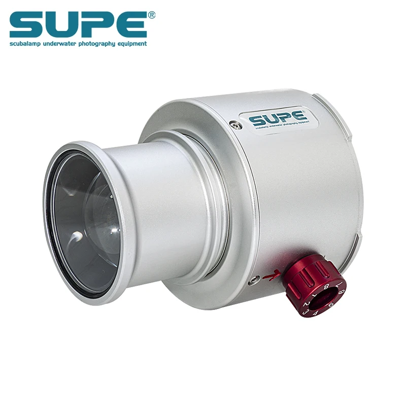 SUPE Scubalamp OSD Optical Snoot stepless shaping device Optional Adapter buy separately
