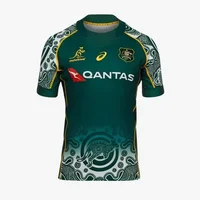 2025 Australian Rugby Jersey 3d Printing Fashion Sport T-shirt Training Wear Children’s Tee Clothing Men Women Clothes Kids Tops 1