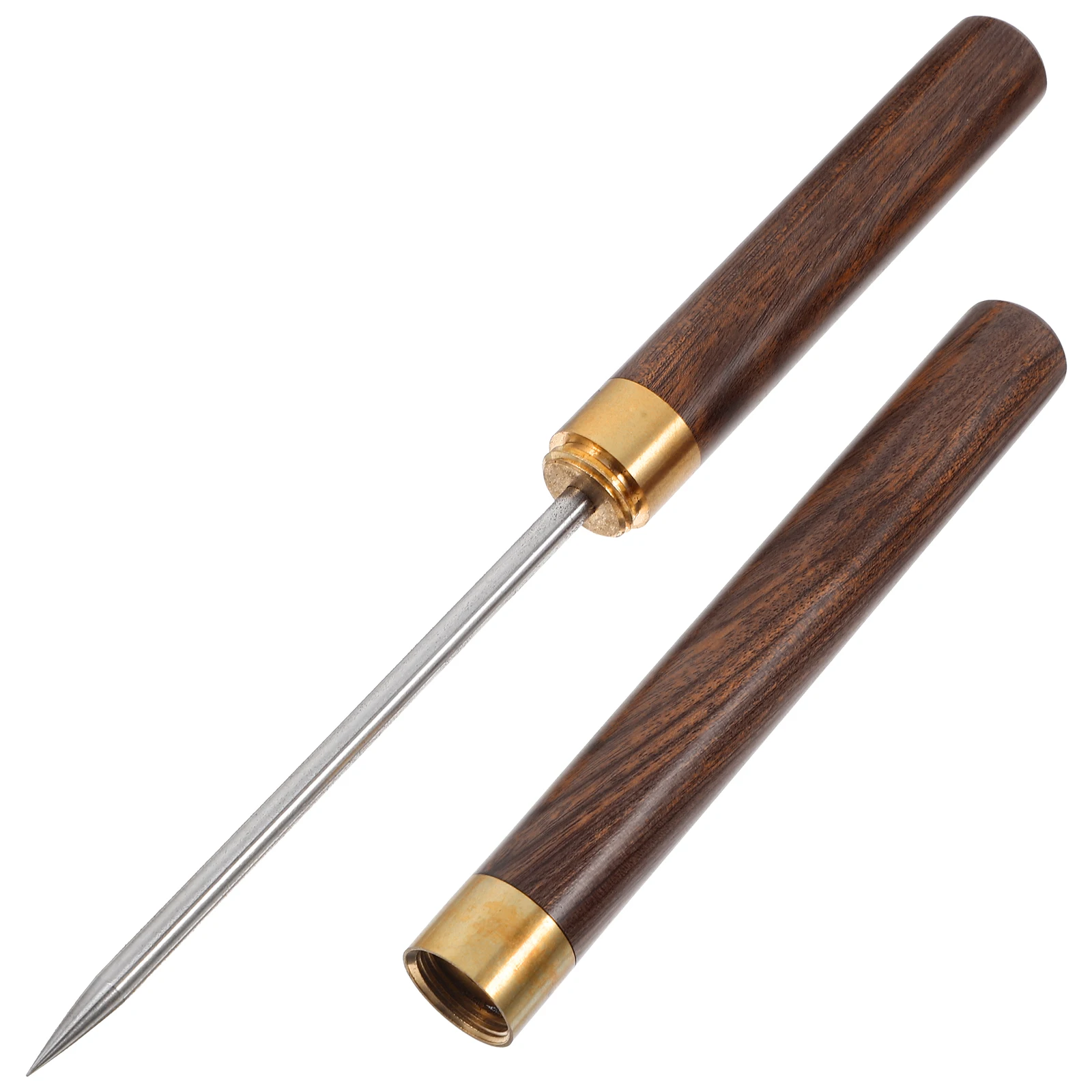 בחירת קרח נירוסטה עם קרח צ 'יזל קרח קובייה כלי השחזה קרח כלי השחזה קרח עם ידית עץ עבור בר בר משתה