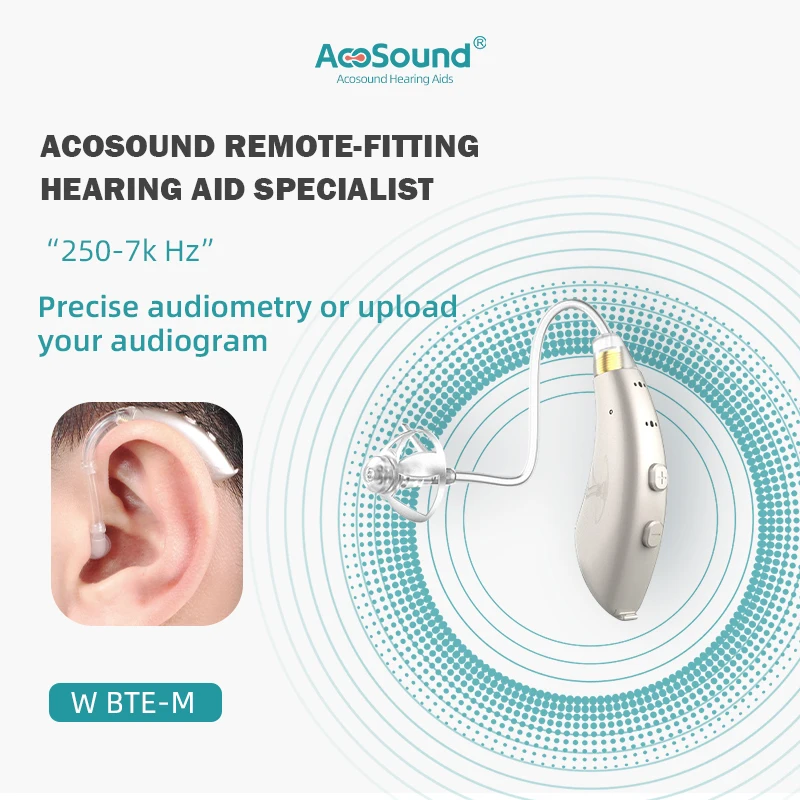 

16 Channel Programmable Hearing Aids for Adult Digital Bluetooth APP Self-Fitting Sound Amplifier For Deaf Audifons For Elderly