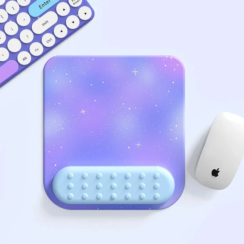 Office Mousepad With Gel Wrist Support Ergonomic Gaming Desktop Mouse Pad Wrist Rest For Pc Laptop Computer Support Dropshipping