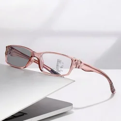 Vintage Color - Changing Photochromic Progressive Reading Glasses (Pink(grey))