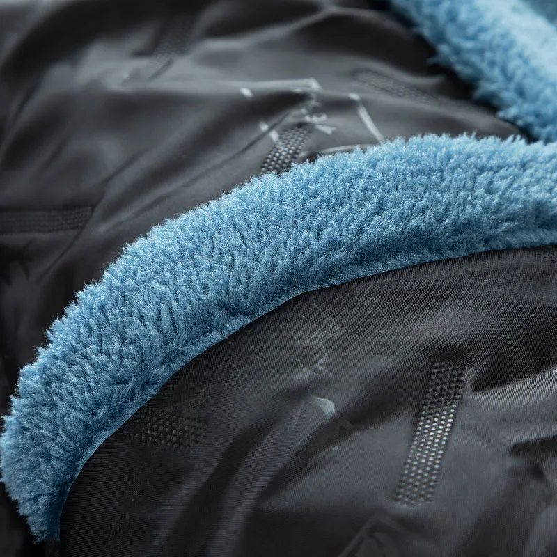 Winterjacken für Herren, Lammwolle, Dick, Warm, mit Kapuze, Übergröße 6XL 7XL 8XL, 2026 High-Street-Mode, Baumwolle, Herbst, Outdoor, Locker Geschnitten – Detail 24