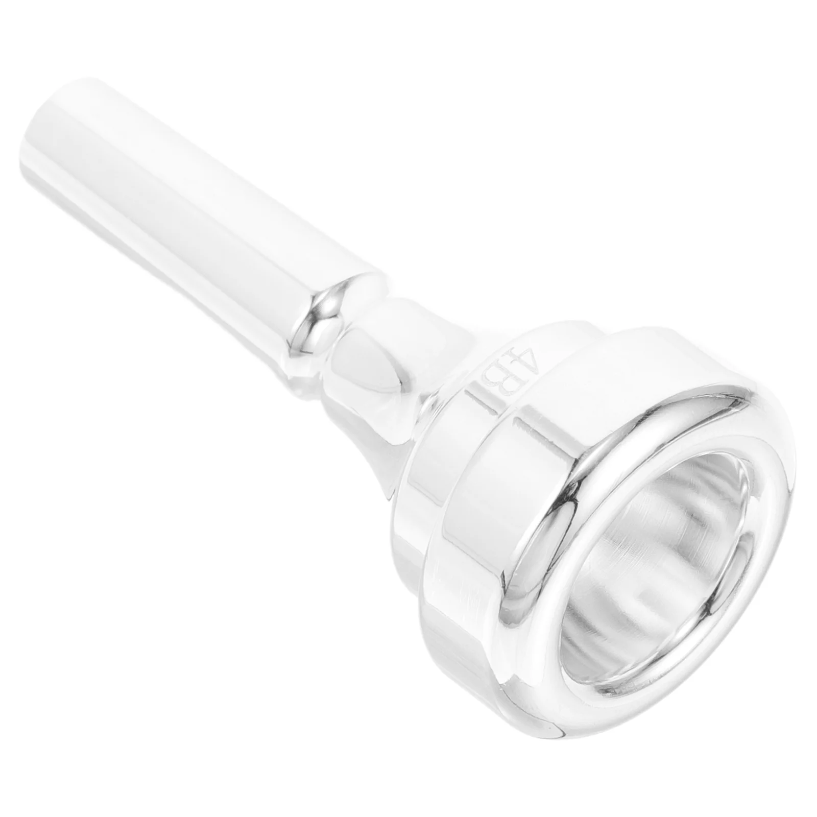 Silver plated brass cornet mouthpiece short horn 4B copper accessories for musical instruments practice durable easy