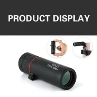 Compact Monocular Small Handheld Telescope 60 X 25 Focus Monoscope For Adults Kids High Definition With Cleaning Cloth Bird 2