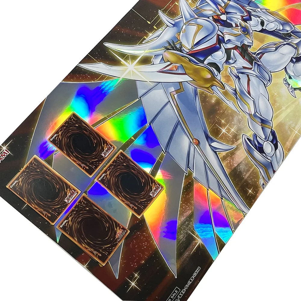 Yugioh Mlikemat New Foil Boardplaymat Red Blossoms From Underroot Ccg  Trading Card Holographic Game Mat Table Mousepad+free Bag - Board Game -  AliExpress