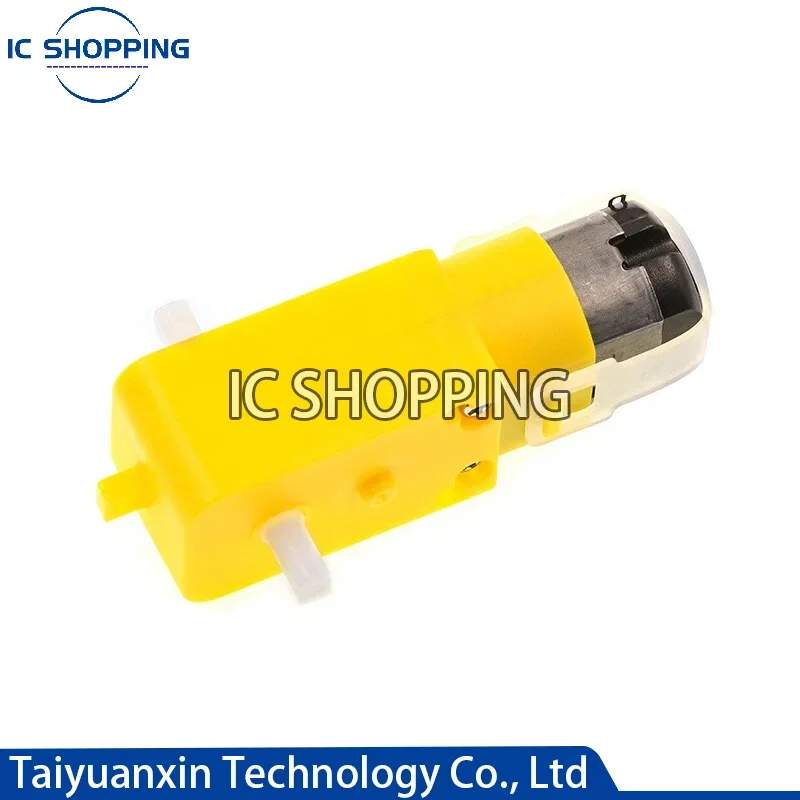 10pcs DC Motor Wheel TT Motor 3-6v Shaft Gear Support Electric Tire Parts for Arduino Robot Intelligent Car Model DIY robot car kit