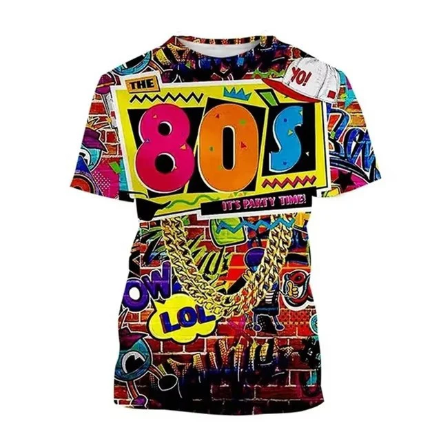 Mens Crew Neck Short Sleeve Oversized T Shirt