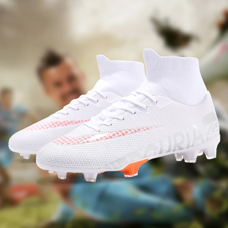 

2022 Quality Football Boot Wholesale C.Ronaldo Soccer Shoes Assassin Chuteira Campo TF/AG Football Sneaker Futsal Training Shoes