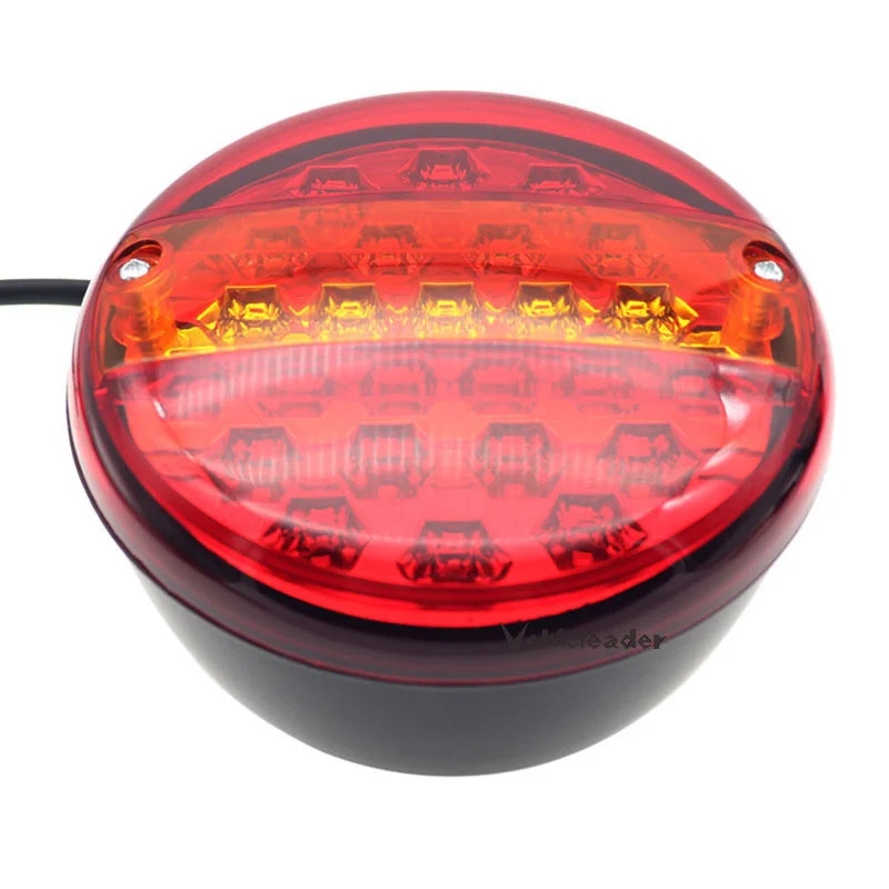 2 pces 12v 24v universial 20 led