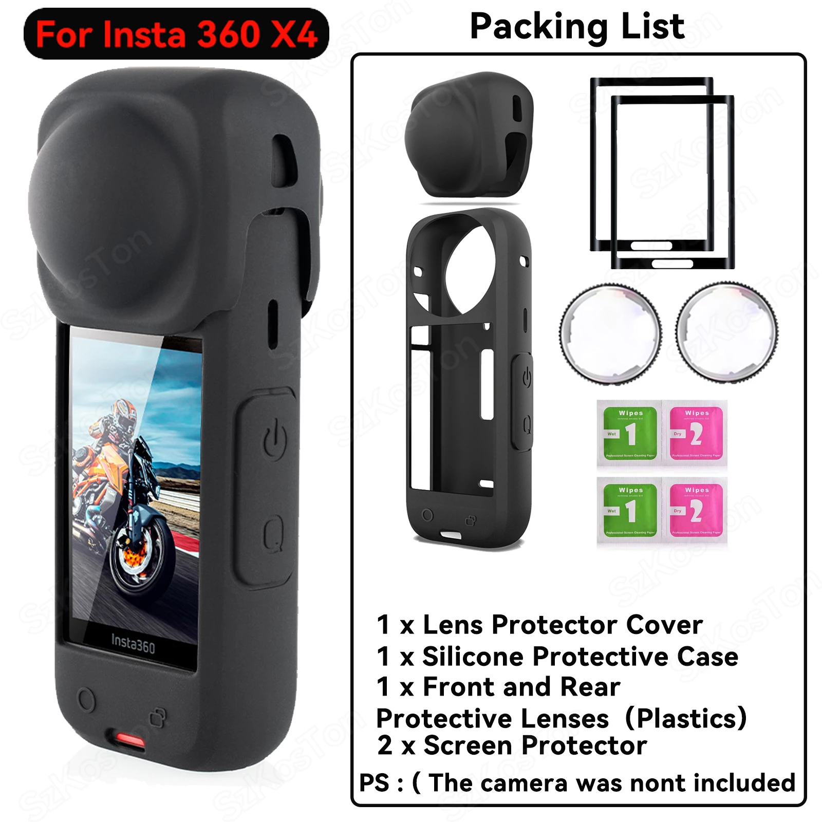 For Insta360 X4 kitE