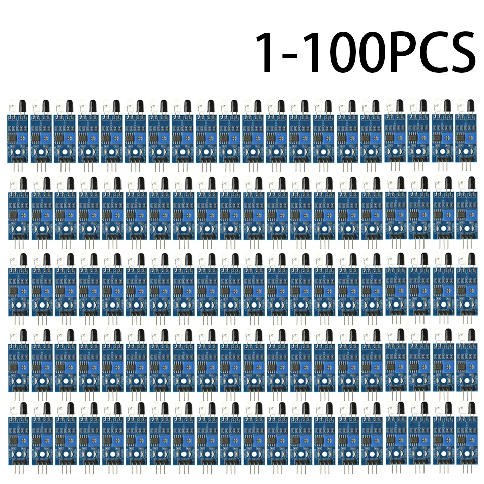 5 Stks IR Infrarood Obstakel, Ir Sensor Ir Infrarood Sensor Vermijden Sensor Module Reflecterende Optische voor Smart Car Robot