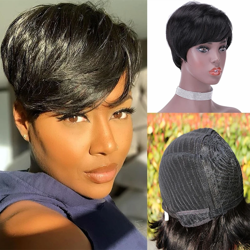 6-inch-short-bob-straight-pixie-cut-wig-full-machine-made-human-hair-wig-for-black-women-glueless-natural-hairline-wig