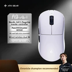 Brand New Ultimate Wireless Gaming Mouse - Lightweight Dual Mode with Custom Features (A9 AIR Ultimate Plus)