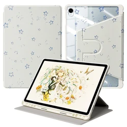Premium Tablet Case with Smart Sleep/Wake Feature and Enhanced Protection for Tab S9 Plus 12.4in (Star)
