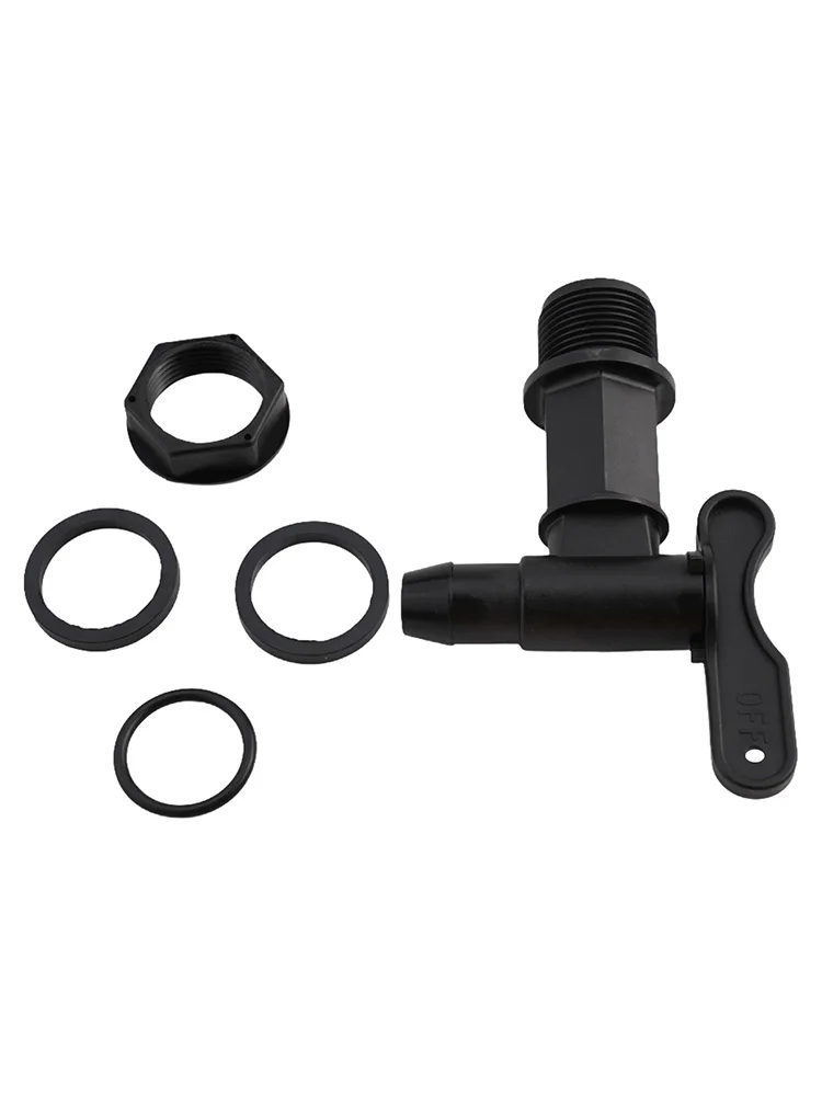 Kunststoff-Wasserhahn für Haus & Garten, Hochwertig, 25,4mm Gewinde, Regenwasser-Absaughahn, IBC-Wasserbehälter-Adapter, Bier-Zapfhahn, Bestseller – Detail 38