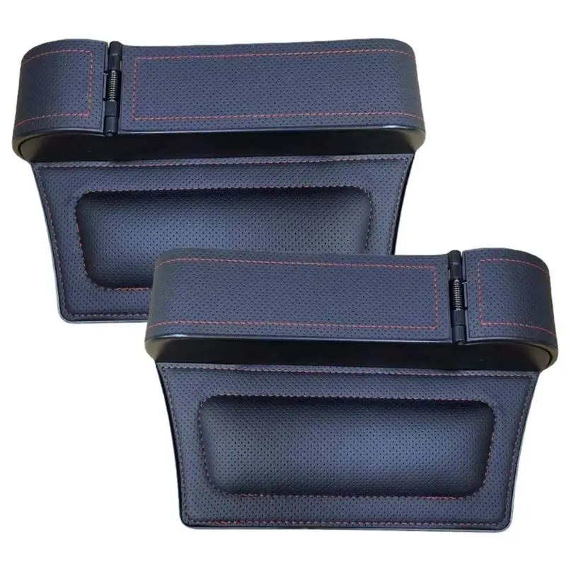 

Universal Car Seat Gap Organizer Car Seat Storage Box Multifunctional Leather Organizer Car Adjustable Space Saving Organizer