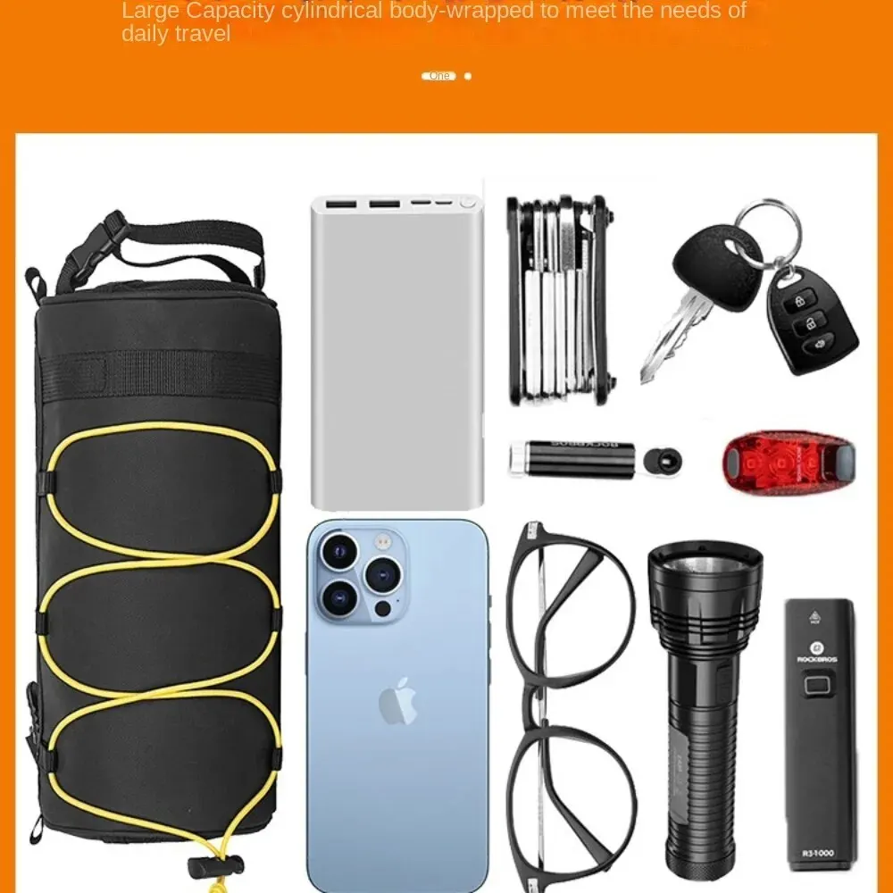 Bike Bag Front Bicycle Storage Outside Multifunction Riding Mountain Bicycle Accessories