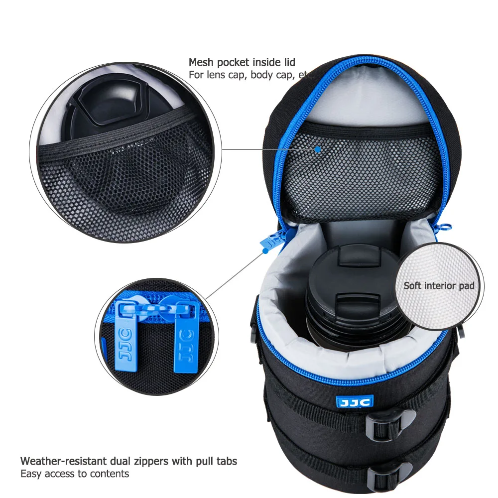 Luxury Camera Lens Bag Pouch Case for DSLR Photography Accessories - Shoulder Bag Backpack