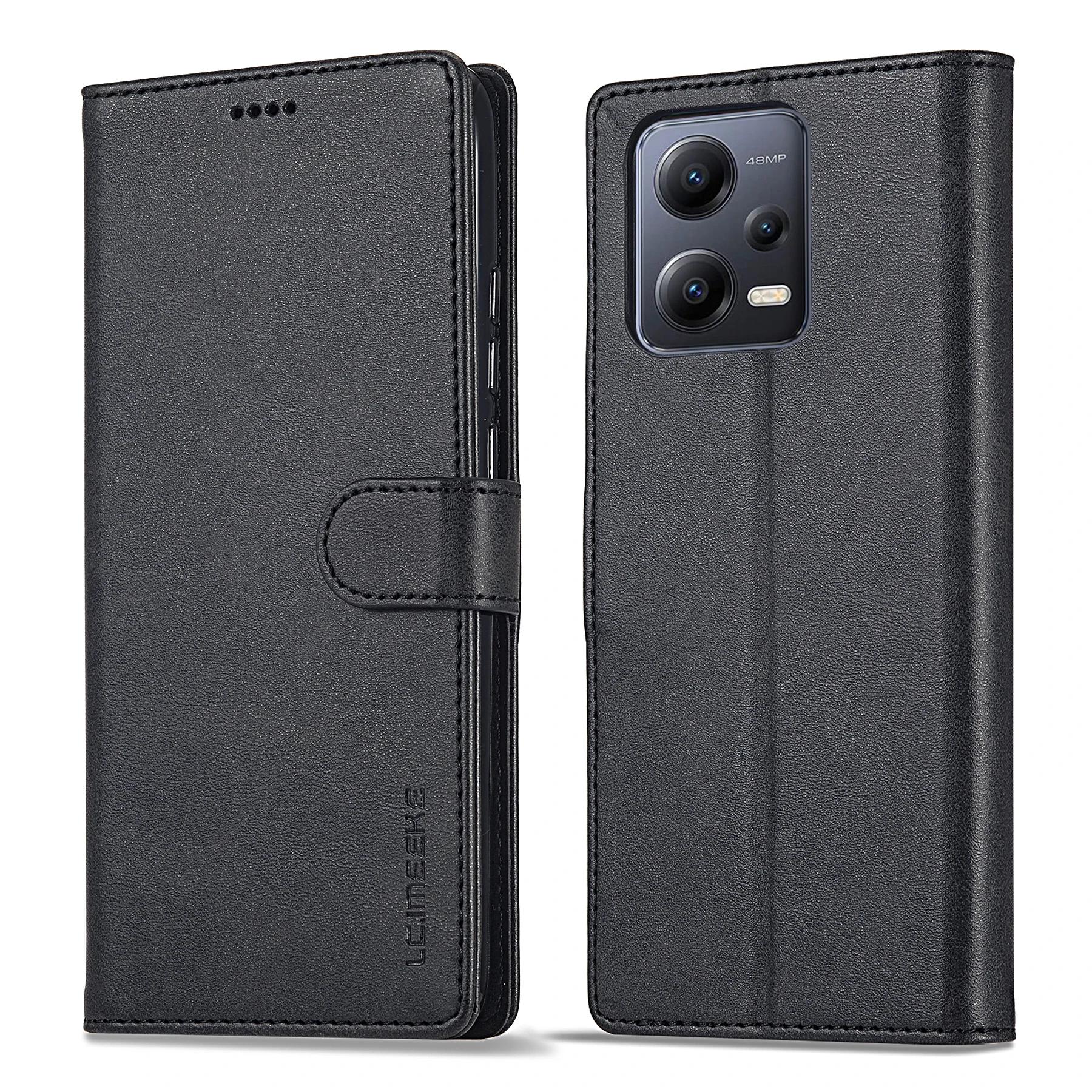 Leder-Flip-Hülle für XiaoMi Redmi Note 15 14 13 Pro Plus 12S 11S 10S 14C 13C 12 11 10 Pro + 5G mit Kartenfach und Geldbörse – Detail 4