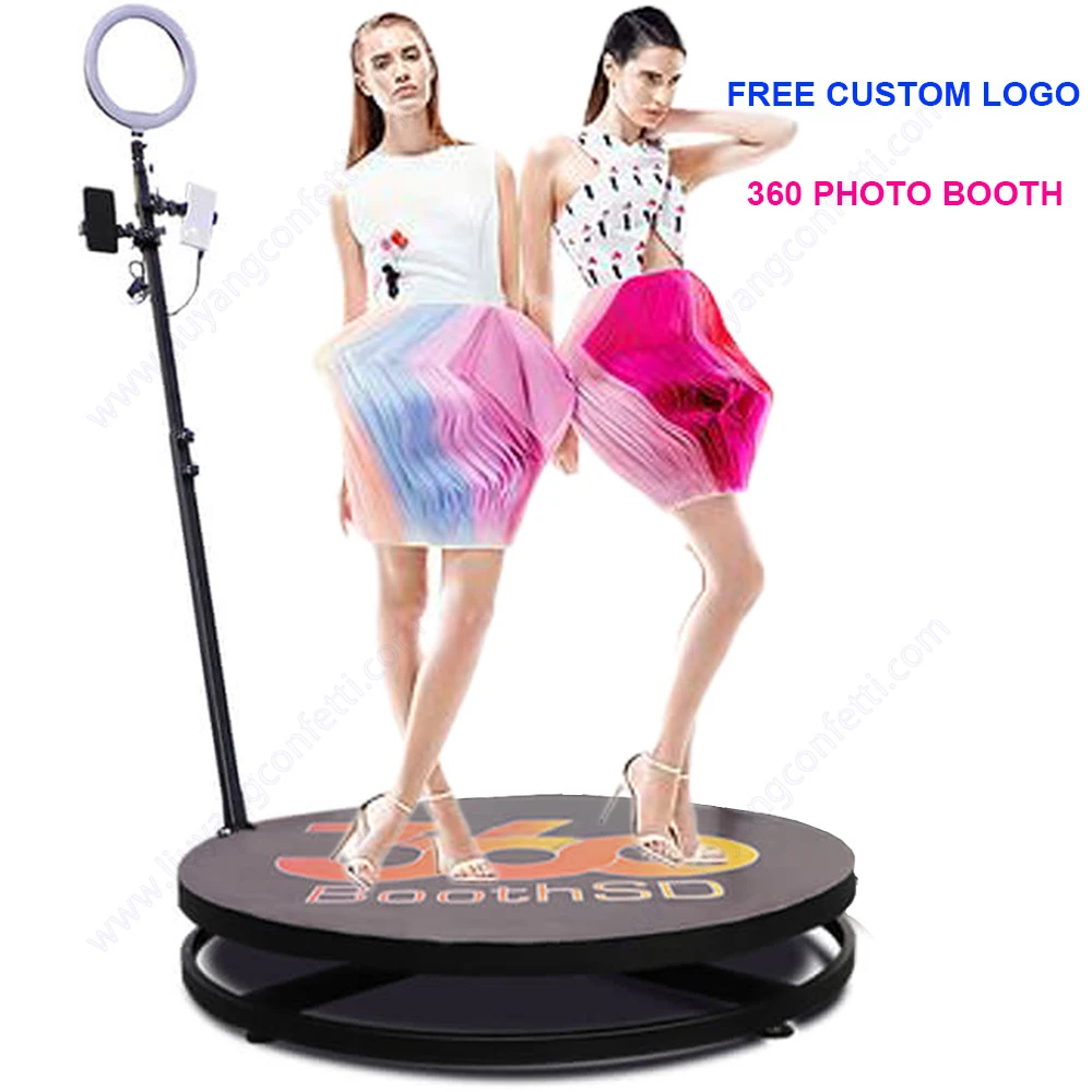 360 Photobooth Machine Revospin Slow Motion Rotating Portable Selfie
