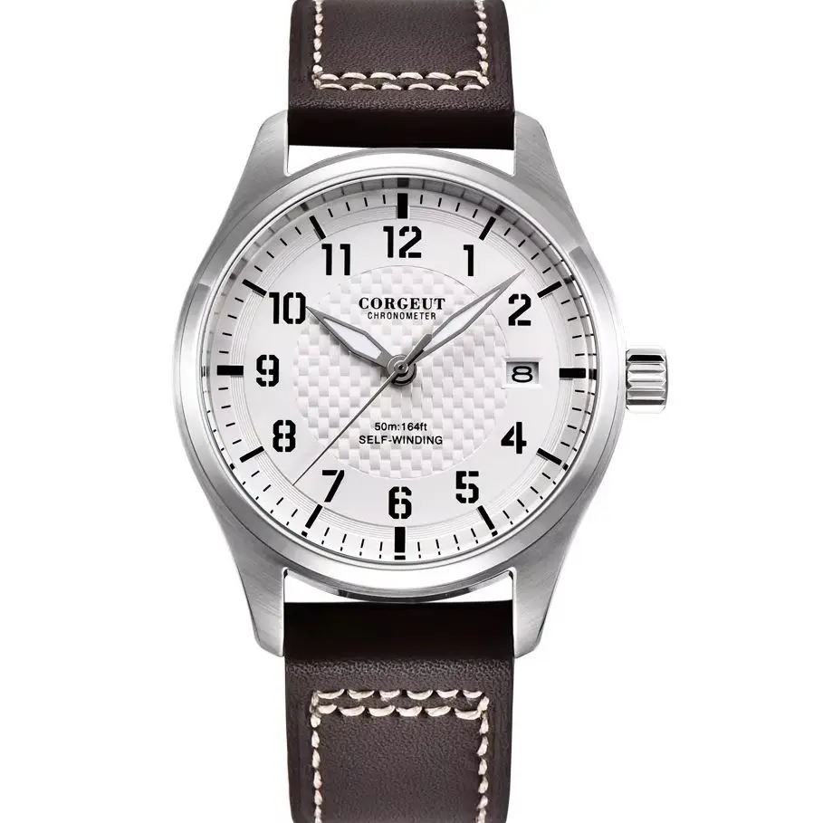 Corgeut NH35 Movement Luxury Premium Men's Watch Type B Pilot