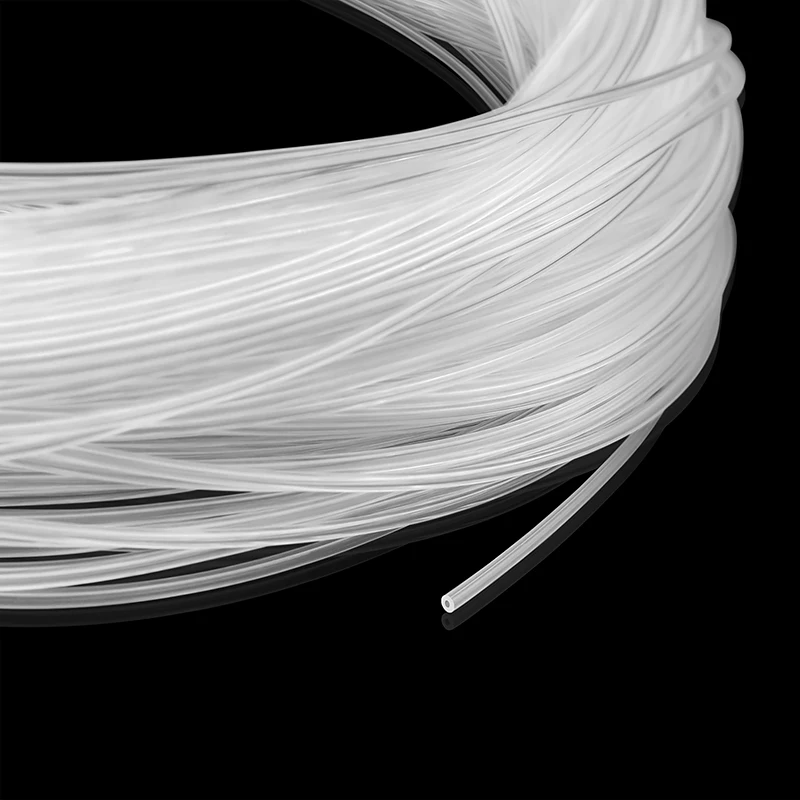 5M Food Grade Transparent Silicone Rubber Hose ID 0.6 0.7 1 1.2 1.5 2 2.5 3 3.5 4mm Flexible Nontoxic Silicone Tube