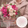 6'' Diameter Frog Floral Grid Flower Cuttings Holder Stainless Steel Wire Flower Arrangement Grid for Vase Flower Stems Bouquets 1