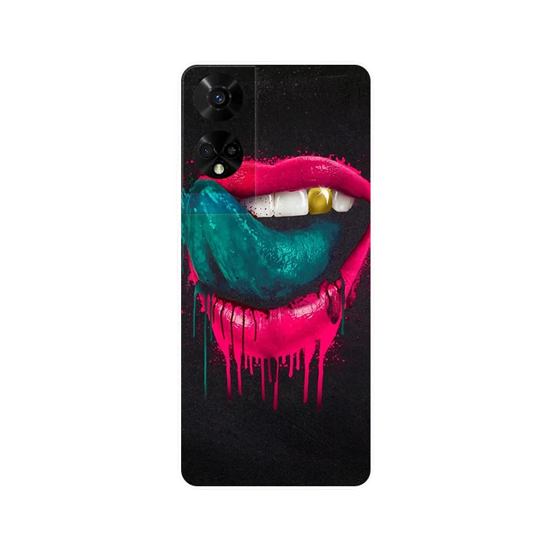 Cartoon Design Shockproof TPU Silicone Bumper Case - Soft Back Cover