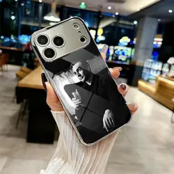 Luxury Electroplated Metal Bumper Phone Case with Tempered Glass Back - iPhone 12 Pro Max (YIN6)