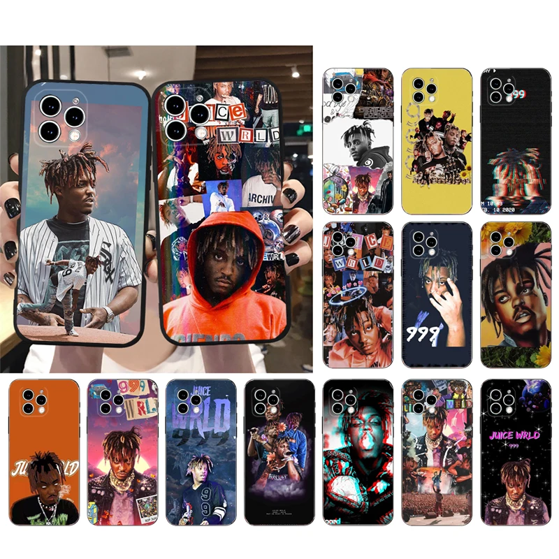 Juice Wrld Phone Case For iphone 14 13 12 11 Pro Max XS XR X 12mini 14