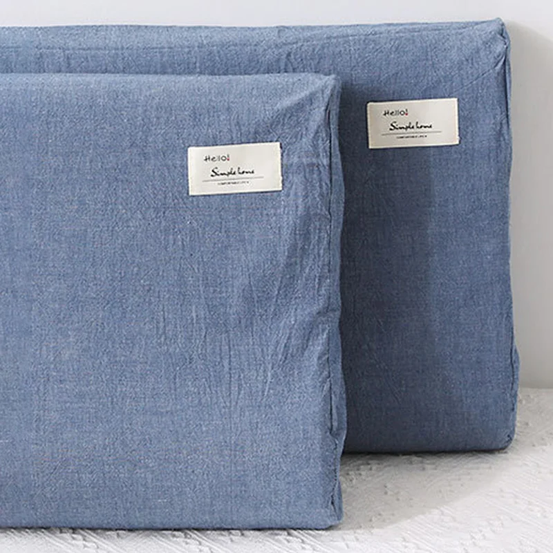 Nordic Printed Foam Pillows Case Cotton Latex Pillowcase Bedroom Sleeping Memory Washable Pillow Protector Cover 50*30cm/60*40cm 3