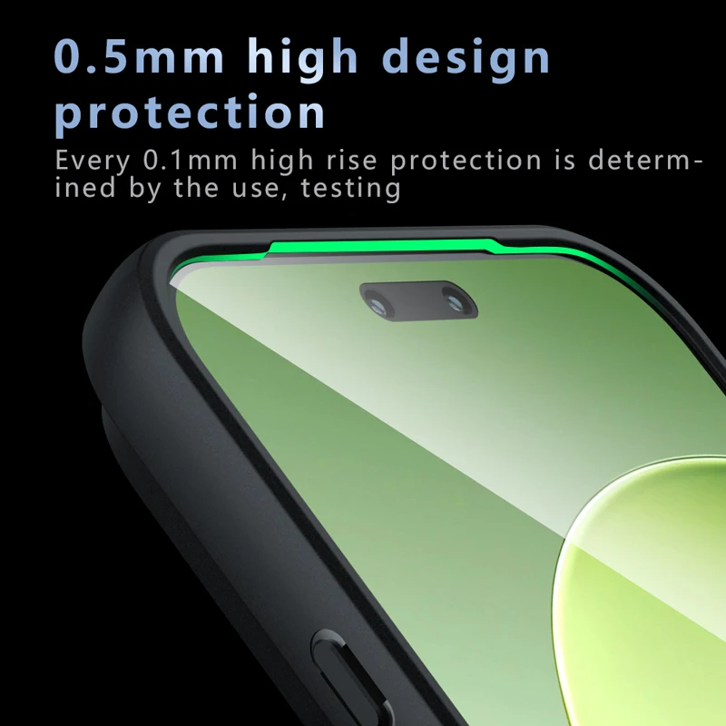 Shockproof Magnetic Matte Phone Case - Anti-Fingerprint, Non-Slip Translucent Cover