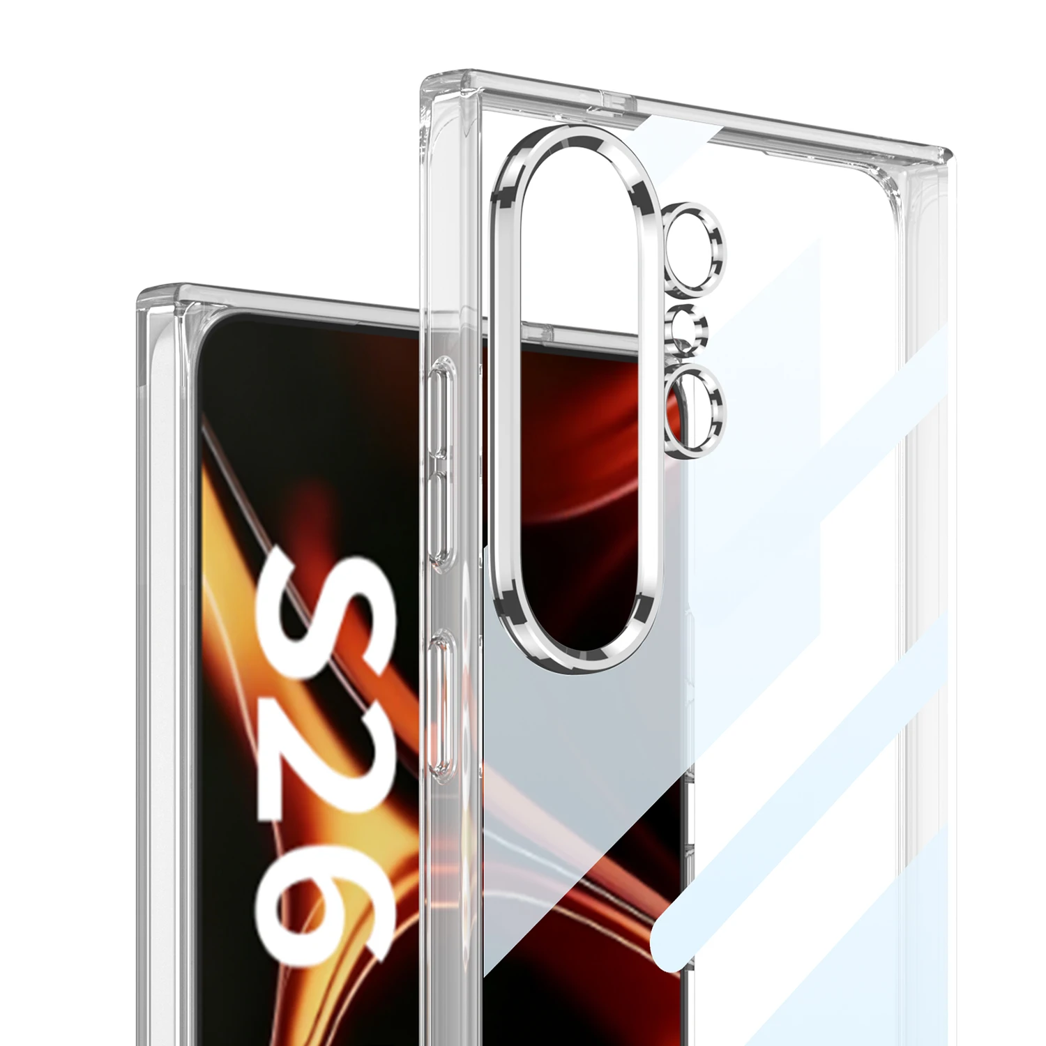 Luxury Transparent TPU Anti-Fall Protection Silicone Case – Soft Back Cover Accessories