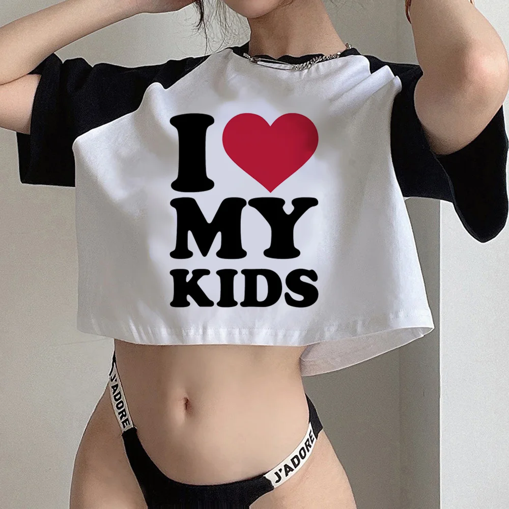 

i love korean fashion 90s gothic crop top girl 90s kawai fairycore fairy grunge tee tshirt