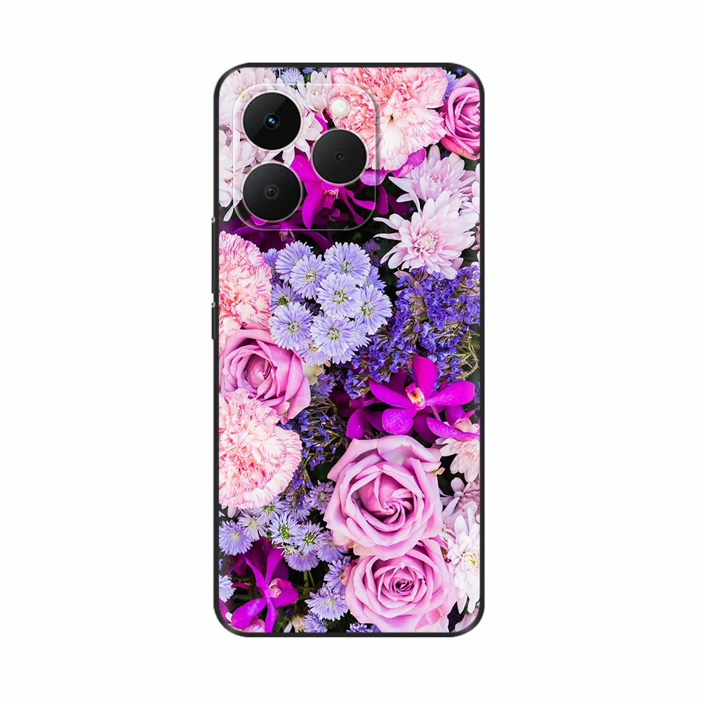 Fashionable Soft Silicone Protective Phone Case with Camera Protector