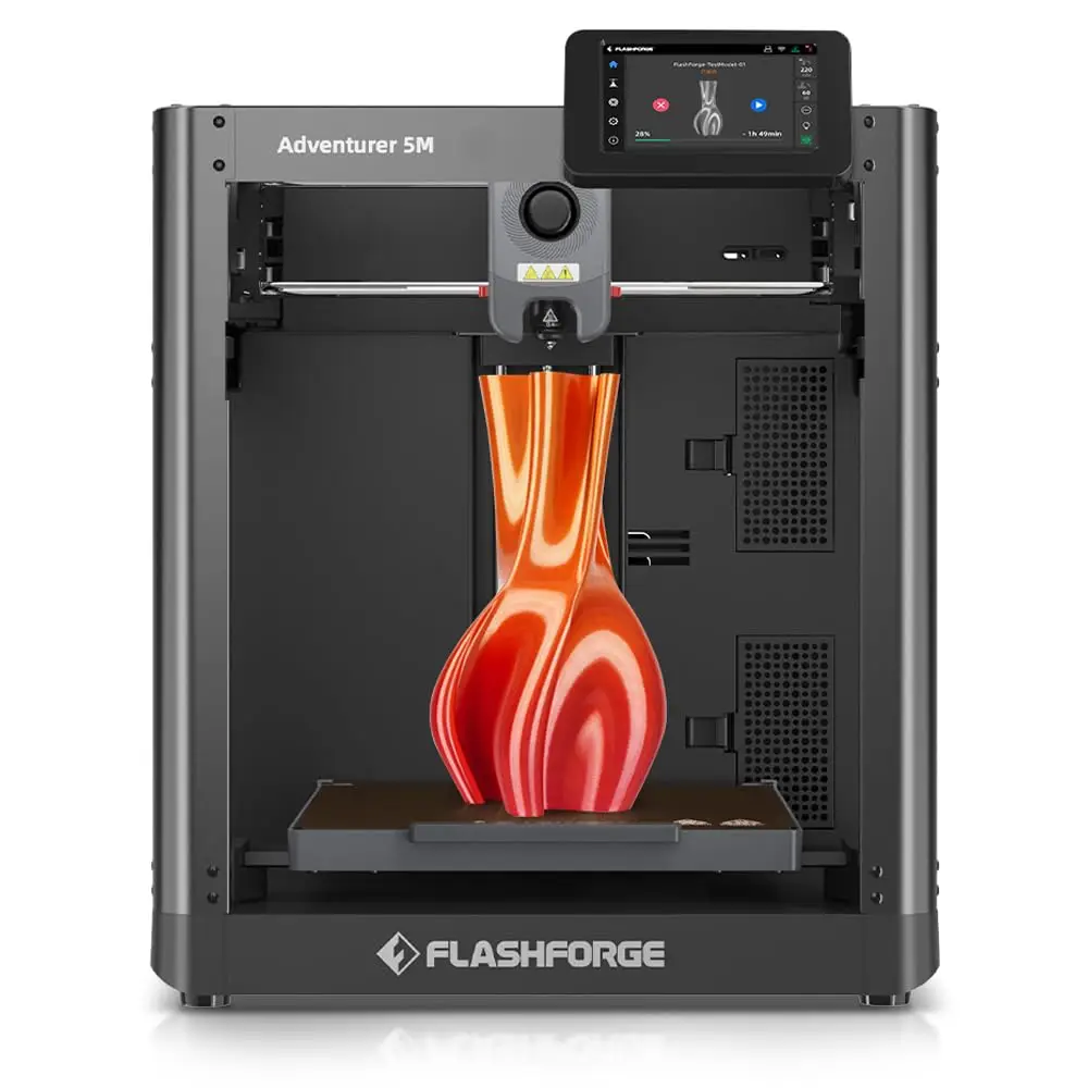 3D Printer with Fully Auto Leveling System, Max 600mm/s High-Speed, 280℃ Quick-Detach Nozzle, CoreXY Structure