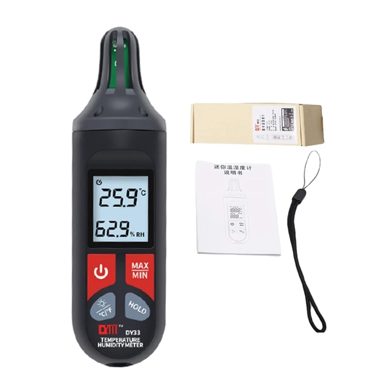 

Temperature Humidity Gauges LCD Display High Precisions Thermometer Hygrometer