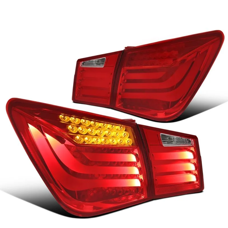 

Guwo Body Kit LED Tail Light Taillight Rear OEM 95384046 95384047 For Chevrolet Cruze 2017-2018