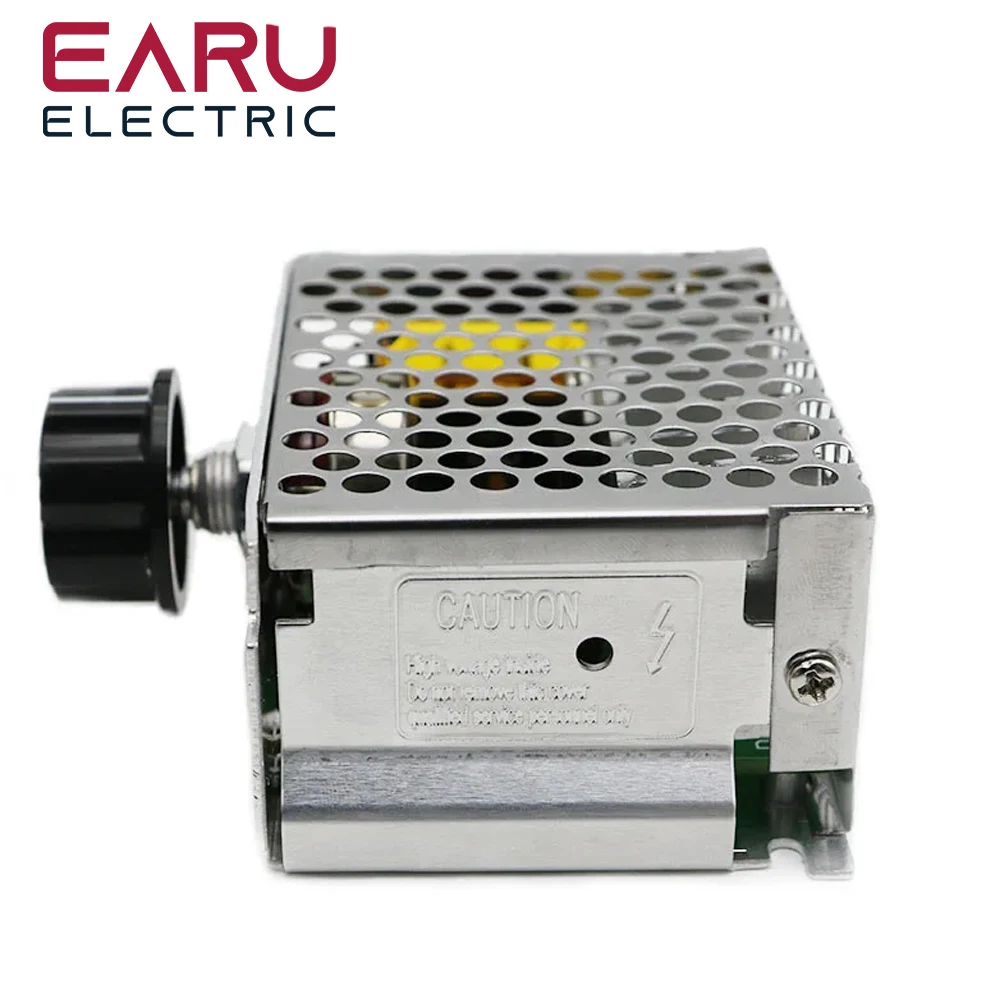 4000W 220V AC SCR Motor Speed Controller Module Voltage Regulator Temperature Dimmer for Electric Furnace Water Heater LED Light