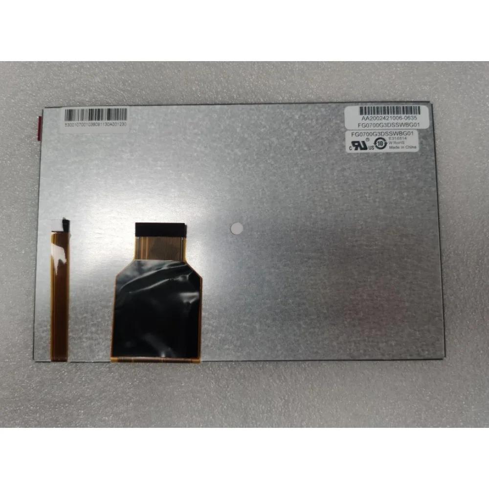 Zhongfu 7 인치, 산업용 LCD 화면/디스플레이 화면/내부 화면/화면 FG0700G3DSSWBG01 용 원본