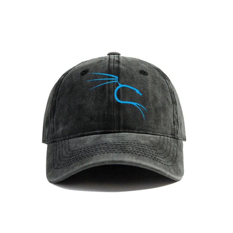 Kali Linux Baseball Cap Summer Distressed Dad Hats Men Outdoor Adjustable Caps for Women Men MZ-194