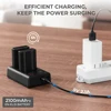 K&F Concept EN-EL15 EN-EL15A EN-EL15B 2 Pack Battery and Charger for Nikon Z6 Z7 D780 V1 D850 D810 D810A D800 D800E D750 Cameras 6