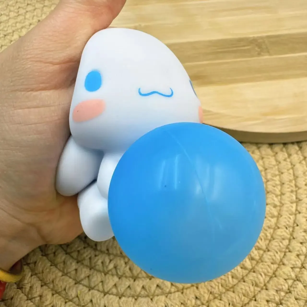 New Decompression Toy Anime Figure Kuromi Cinnamoroll Melody Stress Relief Squishy Hand Pinch Toy Healing Cartoon Student Gifts 6