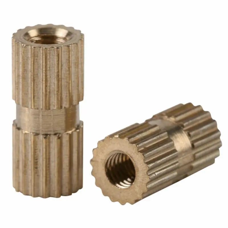 150pcs/Set M3 Brass Threaded Heat Insert Knurled Nuts Supplies For 3D Printer 