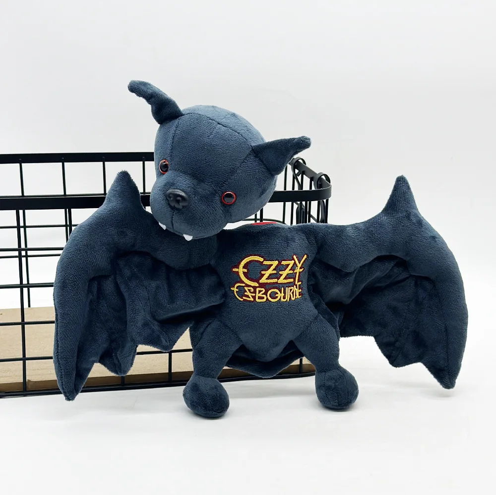 25CM HOT Ozzy Osbourne Bat Plush Back To The Beginning Ozzy Bat