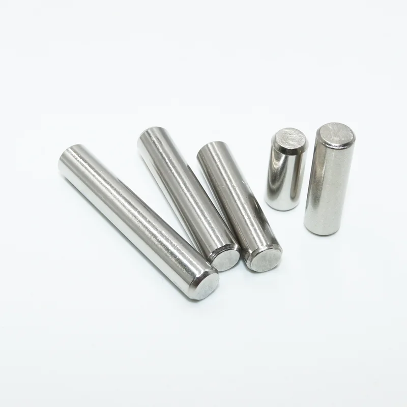 Stainles Steel Cylindrical Solid Pin dowel Locating Dowel M1 M1.5 M2 M2.5 M3 M4 M5 M6 M8 M10 Fixing Shaft Pins Round Solid Rod